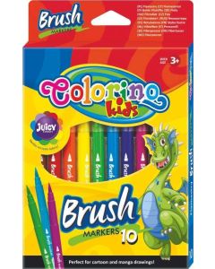 FILCTOLL KÉSZLET COLORINO, 10 DB-OS, ECSETVÉGŰ