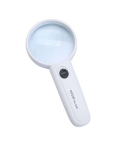 NAGYÍTÓ KÉZI DELI, 3,0X, LED LÁMPÁVAL 60 MM, FEHÉR