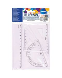 VONALZÓKÉSZLET CENTRUM, 4 DB-OS, MINI 80949