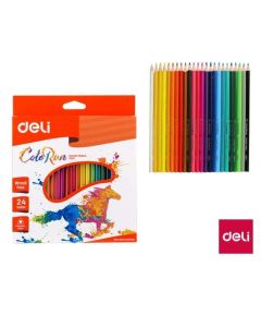 SZÍNES CERUZA DELI, 24 DB-OS