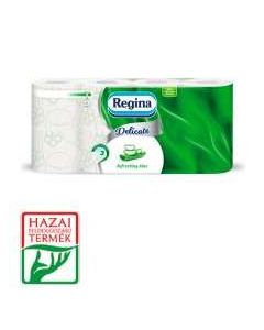 TOALETTPAPÍR REGINA DELICATE 3 RÉTEGŰ, 150 LAP, ALOE VERA, 8 TEK/CSOMAG