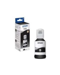 TINTA  EPSON, EREDETI, NO.110, 120 ML UTÁNTÖLTŐ, FEKETE