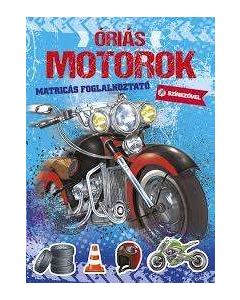 KÖNYV MATRICÁS FOGLALKOZTATÓ, ÓRIÁS MOTOROK