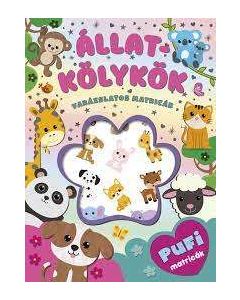 KÖNYV VARÁZSLATOS MATRICÁK, ÁLLATKÖLYKÖK