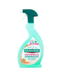 FELÜLETTISZTÍTÓ SANYTOL, UNIVERZÁLIS, FERTŐTLENÍTŐ 500 ML, GRAPEFUIT