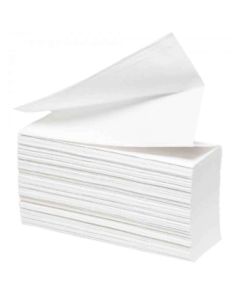 KÉZTÖRLŐ V HAJTÁSÚ 2 RÉTEGŰ, 100% CELL, 25X21 CM/ 200 LAP, 2 RÉTEGŰ