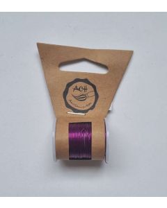 DRÓT SZÍNES, 0,3MM, KB.10 M, SÖTÉTLILA