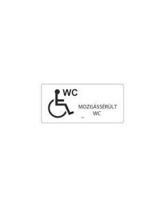 MATRICA WC MOZGÁSSÉRÜLT, 7X15
