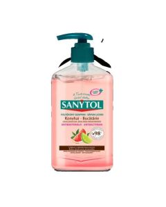 FOLYÉKONY SZAPPAN SANYTOL, ANTIBAKTERIÁLIS, 250 ML KONYHAI, GRAPEFRUIT ÉS LIME