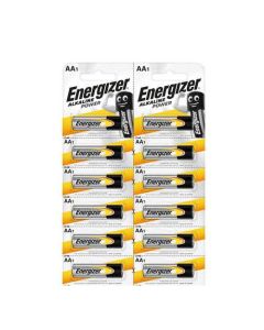 ELEM ENERGIZER, POWER, ALKÁLI CERUZA, AA KARTELLA B12, 12 DB/BILSZTER