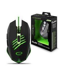 EGÉR OPTIKAI, ESPERANZA MX209 GAMER, VEZETÉK NÉLKÜLI OPTIKAI, 6D USB, ZÖLD-FEKETE