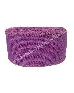 JUTA SZALAG 5 CM SZÉLES 8,5 MÉTER/TEKERCS, LILA