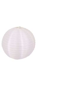 DEKOR PAPÍRLÁMPÁS GÖMB, ORGANZA, 40 CM, KRÉM