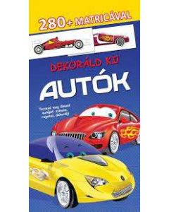 KÖNYV DEKORÁLD KI!, AUTÓK