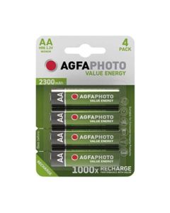 AKKUMLÁTOR AGFAPHOTO  AA, CERUZA, 2300MAH B4, 4 DB/BLISZTER