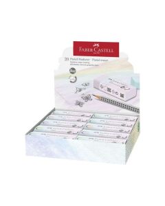 RADÍR FABER CASTELL, FORGÁCSMENTES, PASZTELL SZINEK 2024, KÉK,LILA,NARANCS,ZÖLD
