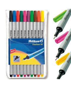 TŰFILC PELIKÁN, FINELINER 96, 10 DB-OS 0,4 MM