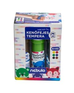 TEMPERA KENŐFEJES NEBULÓ, 6 DB-OS, 45 ML