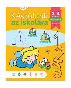 KÖNYV KÉSZÜLÜNK AZ ISKOLÁRA, 3-4 ÉVESEKNEK