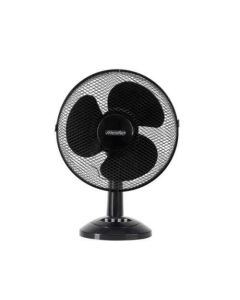 VENTILÁTOR, MESKO, ASZTALI, 30 CM, FEKETE