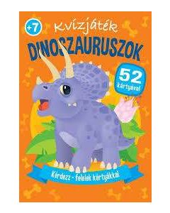 KÖNYV KÉRDEZZ-FELELEK KÁRTYÁK, DINOSZAURUSZOK