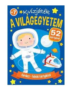 KÖNYV KÉRDEZZ-FELELEK KÁRTYÁK, VILÁGEGYETEM