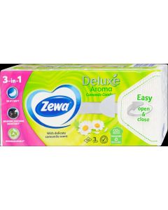PAPÍRZSEBKENDŐ ZEWA, 3 RÉTEGŰ CAMOMILLE COMFORT, 90 DB-OS