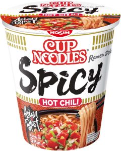 INSTANT TÉSZTAÉTELINSTANT TÉSZTAÉTEL, NISSIN CUP NOODLES, 66 G, CHILI CSÍPŐS