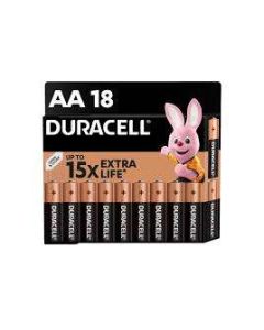 ELEM DURACELL BASICPLUS ALKALI CERUZA, AA B18  , 18 DB/BLISZTER
