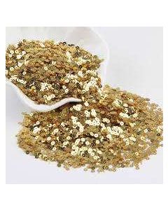 FLITTER KEREK 6 MM, ARANY