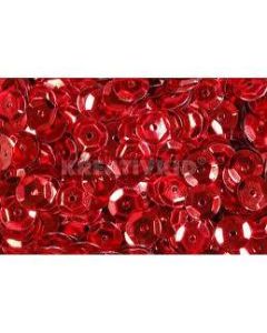 FLITTER KEREK 6 MM, SYMPHONY PIROS