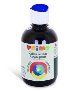 AKRILFESTÉK PRIMO, 300 ML, FEKETE