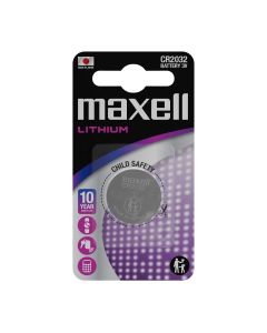 ELEM MAXELL, CR2032  3V, LÍTIUM GOBELEM