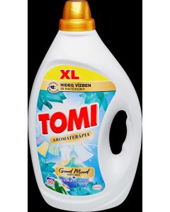 MOSÓSZER FOLYÉKONY, TOMI, 2,25 L, COLOR 50 MOSÁS, AROMATHERAPY LÓTUSZ & MANDULA