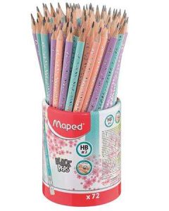 CERUZA MAPED, HÁROMSZÖGLETŰ HB, BLACK PEPS, PASZTELL