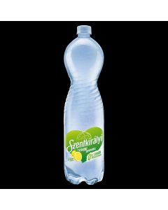 SZENTKIRÁLYISZENTKIRÁLYI, EGY CSEPP GYÜMÖLCS, ENYHÉN SZÉNSAV 1,5 L, CITROM ÍZŰ, DRS DÍJAS