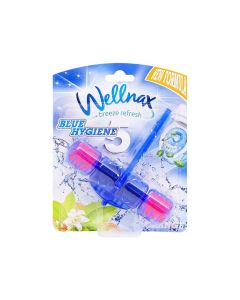 WC FRISSÍTŐ BLOCK WELLNAX, 50 GR, BLUE HYGIENE NARANCS VIRÁG
