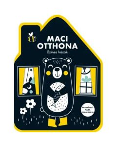 KÖNYV SZÍNES HÁZAK, MACI OTTHONA