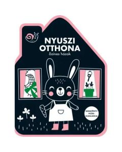 KÖNYV SZÍNES HÁZAK, NYUSZI OTTHONA