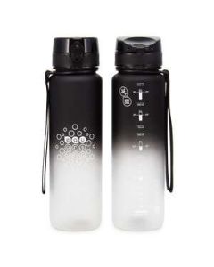 KULACS ARS UNA, MATT, MOTIVÁCIÓS, 1000 ML, BLACK ÉS WHITE