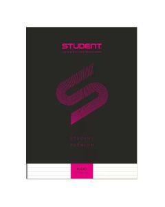 FÜZET STUDENT PRÉMIUM, VONALAS, A/4