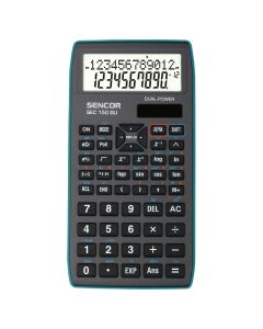 SZÁMOLÓGÉP, SENCOR, SEC 150GN, 240 MATEMATIKAI MŰVELETE,2 SOROS KIJELZŐ