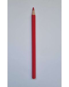 SZÍNES CERUZA CREATIVE JUNGLE, JUMBO HÁROMSZÖGLETŰ, HB, 3 MM, PIROS