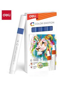 AKRILMARKER DELI, SZÍNKÓD: 50, DEEP BLUE