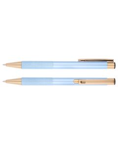GOLYÓSTOLL FANY, ELEGÁNS ALUMINIUM, NYOMÓGOMBOS MECHANIKÁVAL, V.KÉK