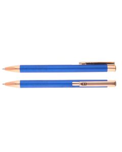 GOLYÓSTOLL CIDANA, MODERN, ALUMINIUM ROSE GOLD KIEGÉSZÍTŐKKEL, FÉNYES SZÍNEKBEN, KÉK