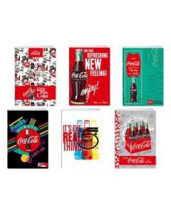 FÜZET A/5, COCA-COLA, KOCKÁS, 50 LAP