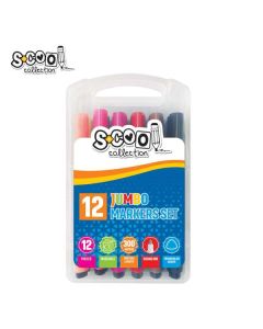 FILCTOLL KÉSZLET 12 DB-OS, JUMBO, HÁROMSZÖGLETŰ SC2753