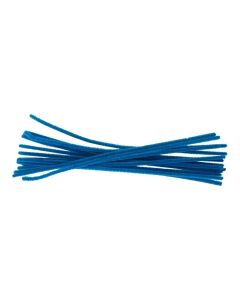 ZSENÍLIA DRÓT  30 CM, 6MM, 15DB/CS, KÉK