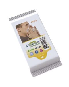 NEDVES TÖRLŐKENDŐ, AQUELLA, ANTIBAKTIERÁLIS, 15 DB-OS CITROM ILLATTAL